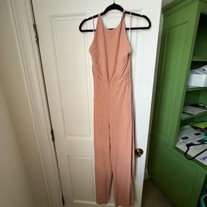 Pink jumpsuit